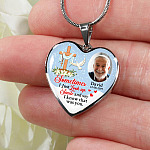 Sometimes I Just Look up Smile and Say I Know that Was You Personalized Photo Memorial Heart Pendant Necklace - Jesus Cross Bangle Sometimes I Just Look up Smile and Say I Know that Was You Personalized Photo Memorial Heart Pendant Necklace - Jesus Cross Bangle
