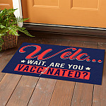 9NH. Are You Vaccinated doormart(5) Doormat mockup 1