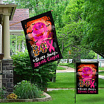 3KT. Boo Scare Away Breat Cancer-30X40 Garden & House Mockup 1