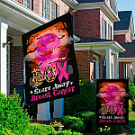 3KT. Boo Scare Away Breat Cancer-30X40 Garden & House Mockup 2