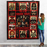 51 HG. Personalized Horror Movie Blanket mk