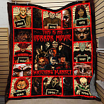51 HG. Personalized Horror Movie Blanket mk1