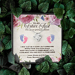 To My Future Aunt I May Just Be A Bump Aunt To Be Love Knot Necklace - Soon To Be Aunt Gifts To My Future Aunt I May Just Be A Bump Aunt To Be Love Knot Necklace - Soon To Be Aunt Gifts
