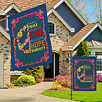 2O. Kindness Peace-30x40 Garden & House Mockup 3