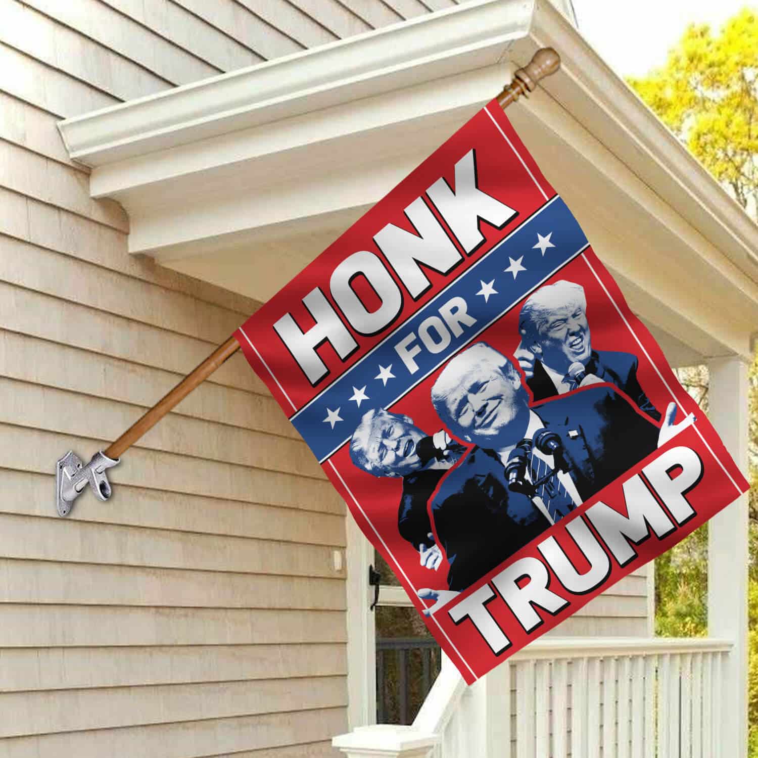 30x40 House Flag Mockup 2