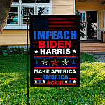 46 HG UU TIEN. Impeach Biden Harris_30x40 Garden Flag Mockup 3