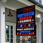 46 HG UU TIEN. Impeach Biden Harris_30x40 House Flag Mockup 1