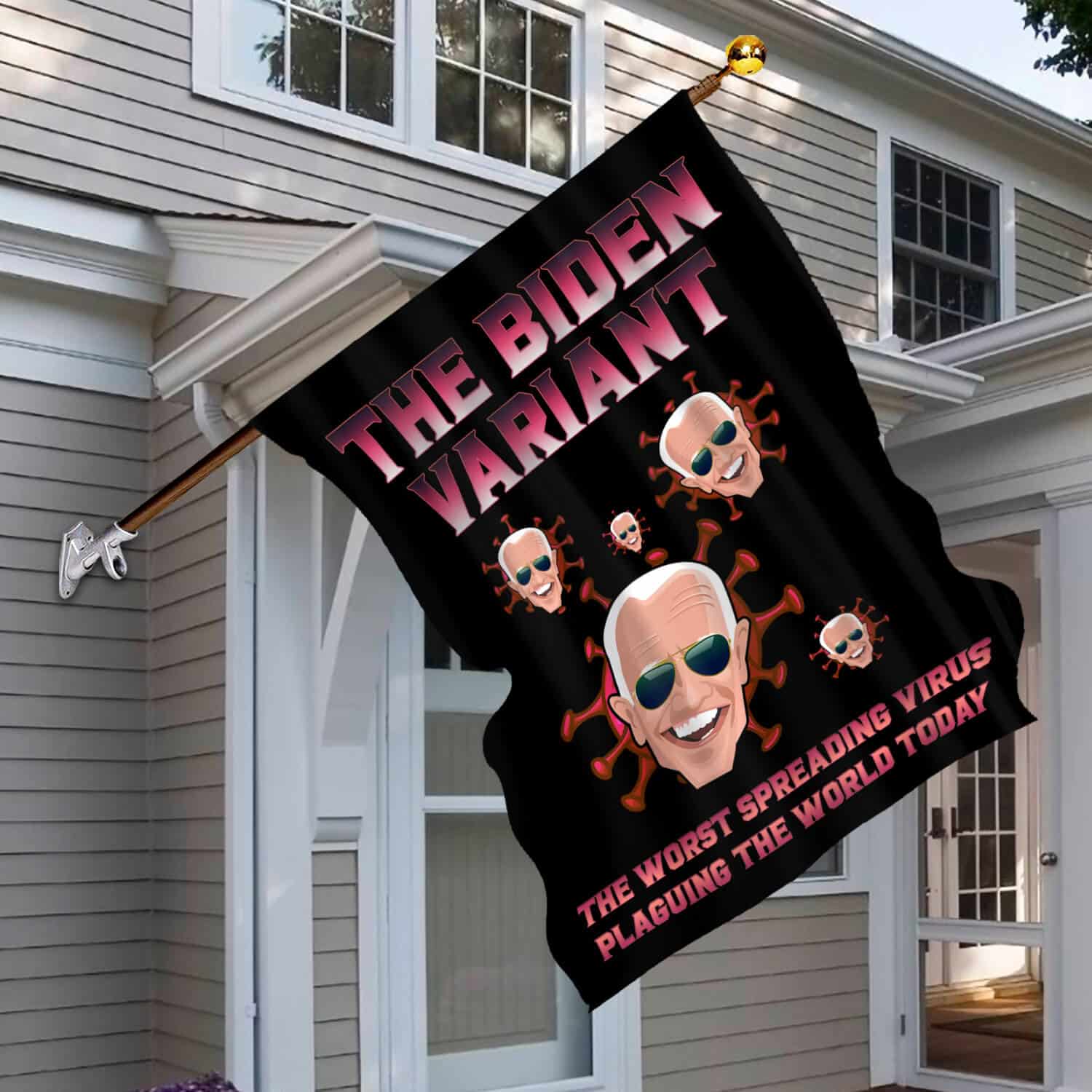 1TM. Biden Variant 30x40 House Flag Mockup 6