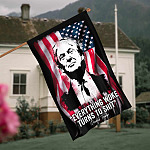 30x40 House Flag Mockup 4