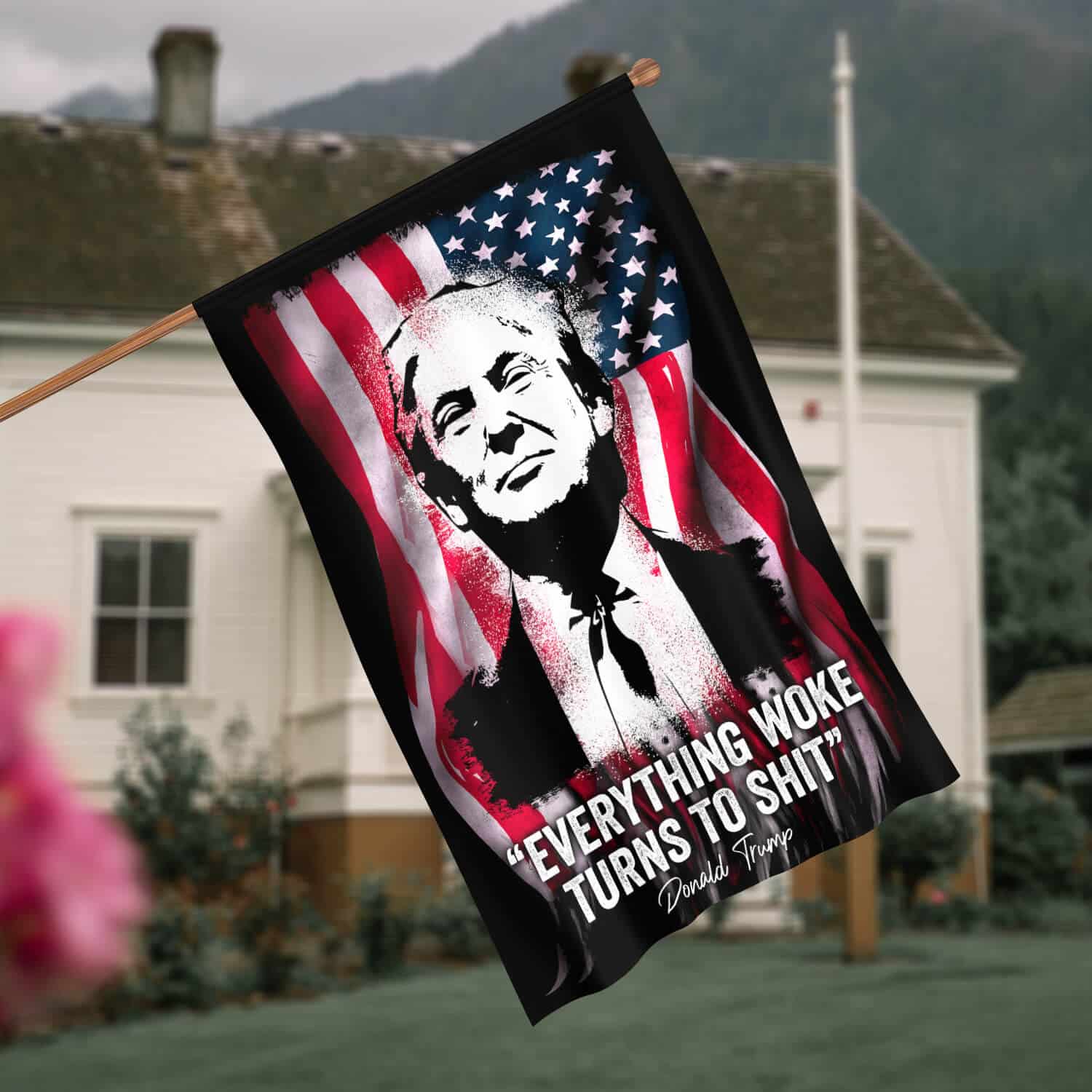 30x40 House Flag Mockup 4