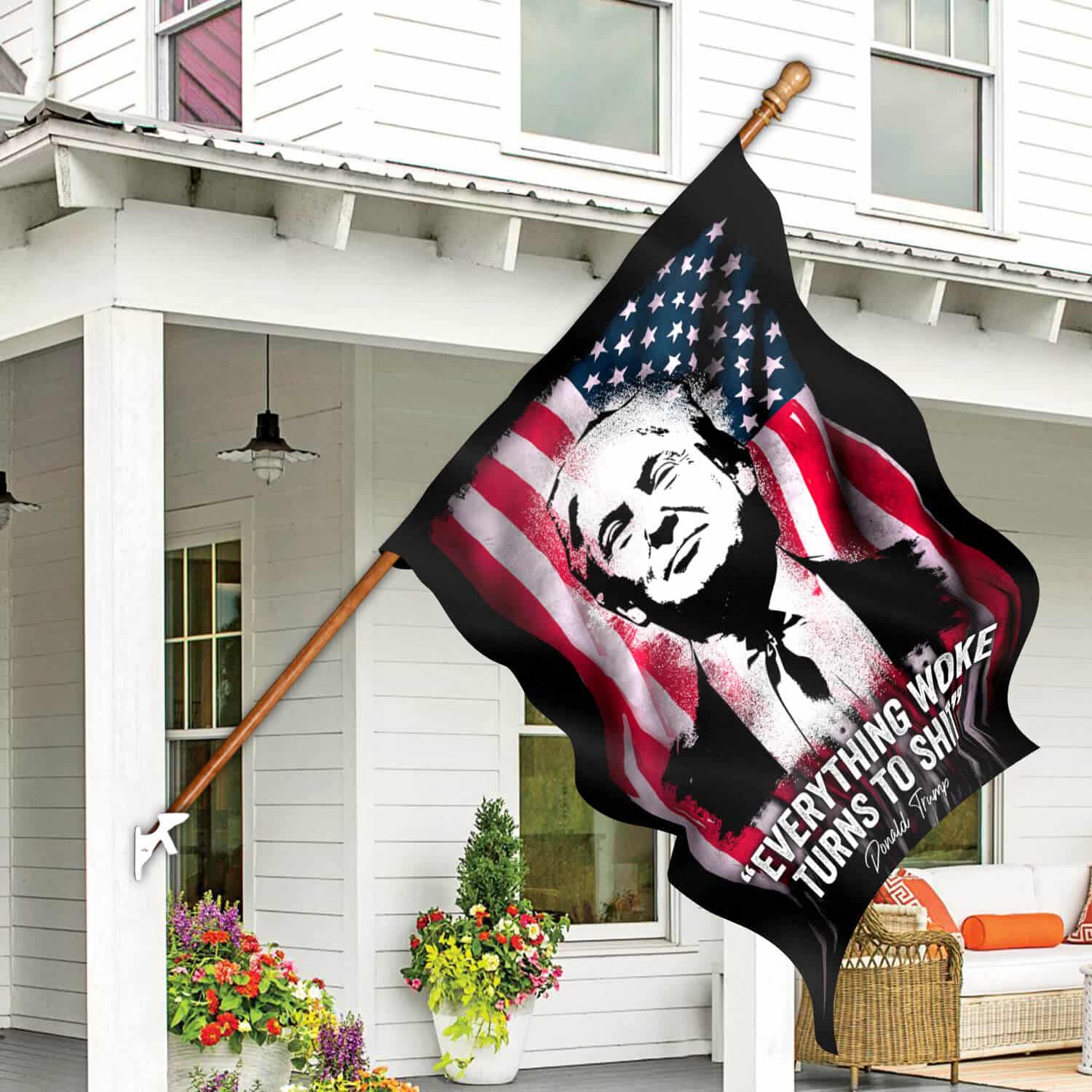 30x40 House Flag Mockup 7