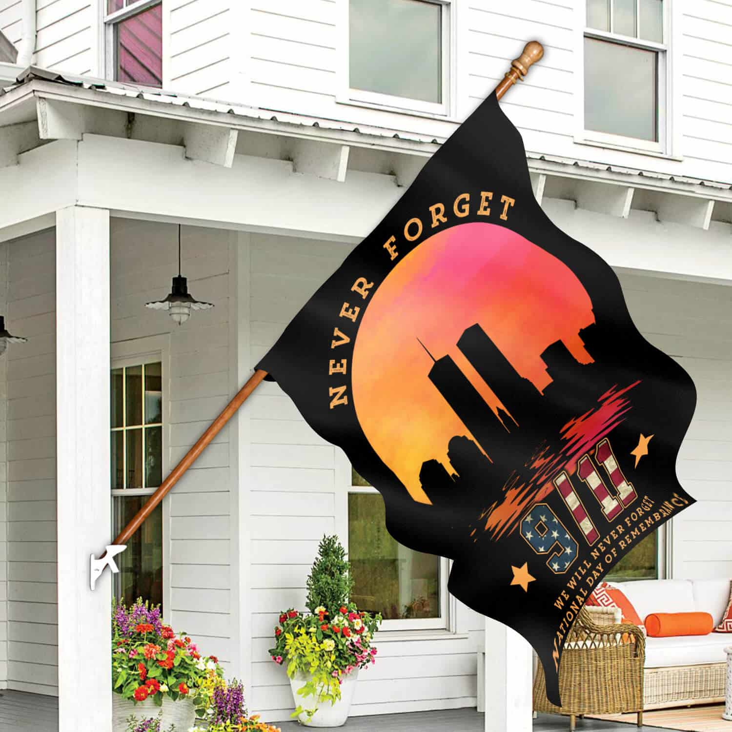 30x40 House Flag Mockup 7