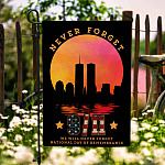 5TM. 911 Remembrance30x40 Garden Flag Mockup 6