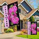 7VT. Faith Over Fear Breast Cancer Garden & House Mockup 3
