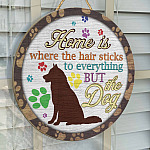 3O. But The Dog Door Sign Mockup 14