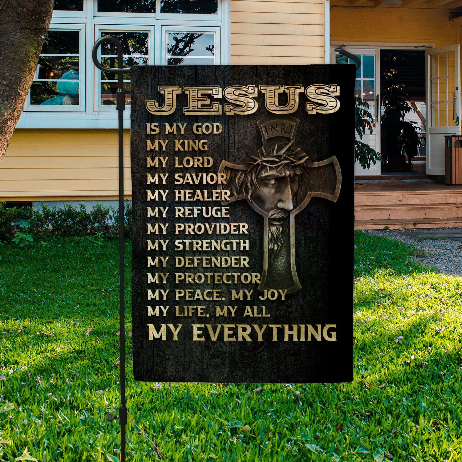 30x40 Garden Flag Mockup 3