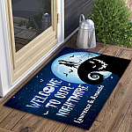 5VT. Welcome To Our Nightmare (Sample Design) Doormat mockup 3