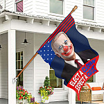 Size 30x40 House Flag Mockup 7