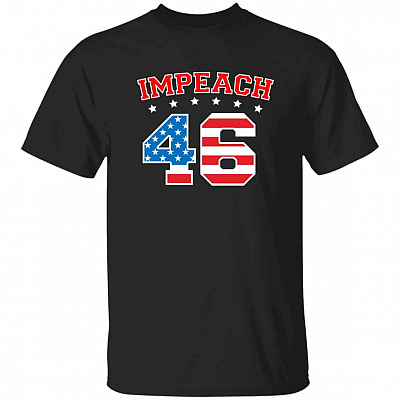 impeach, Black, Unisex T-Shirt