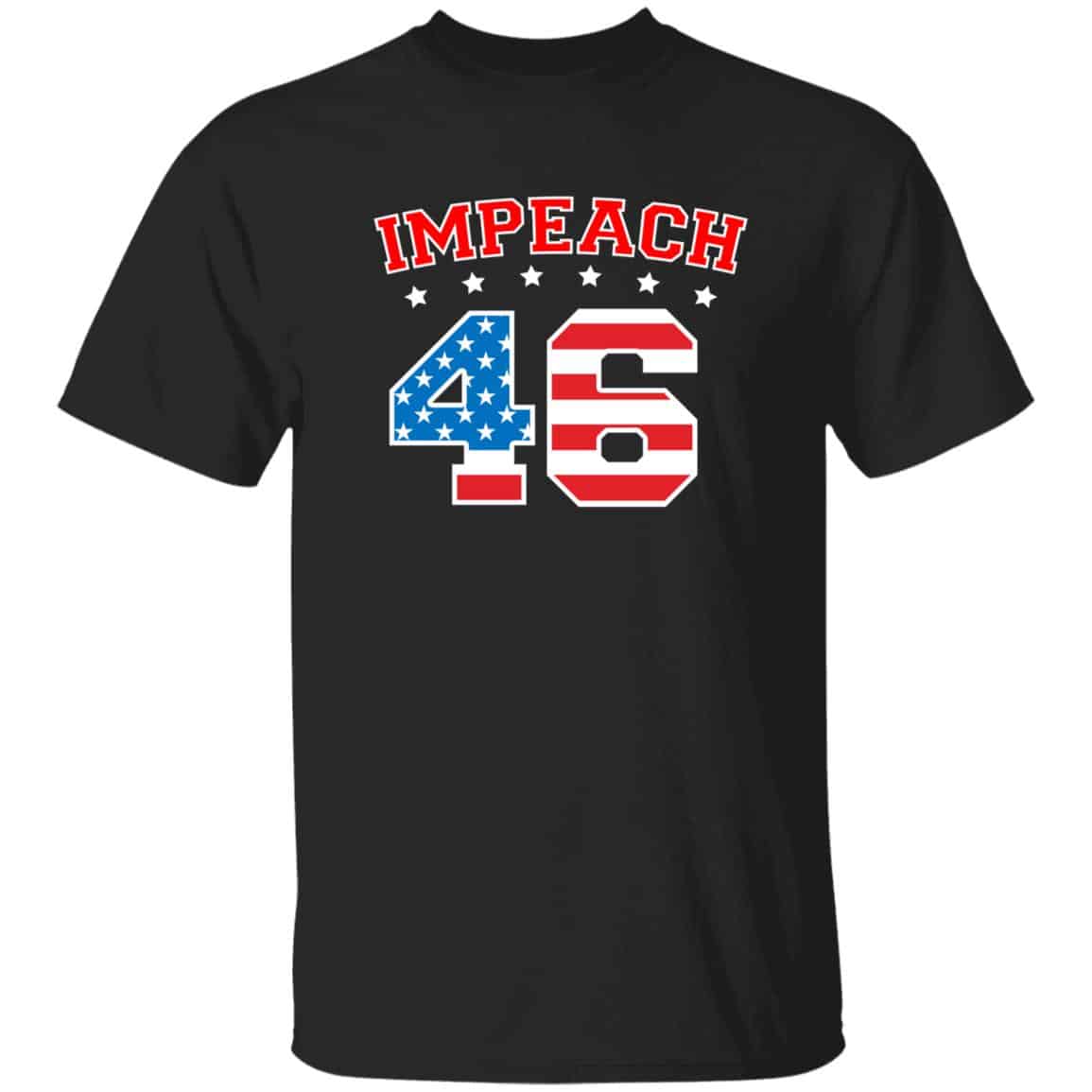 impeach, Black, Unisex T-Shirt