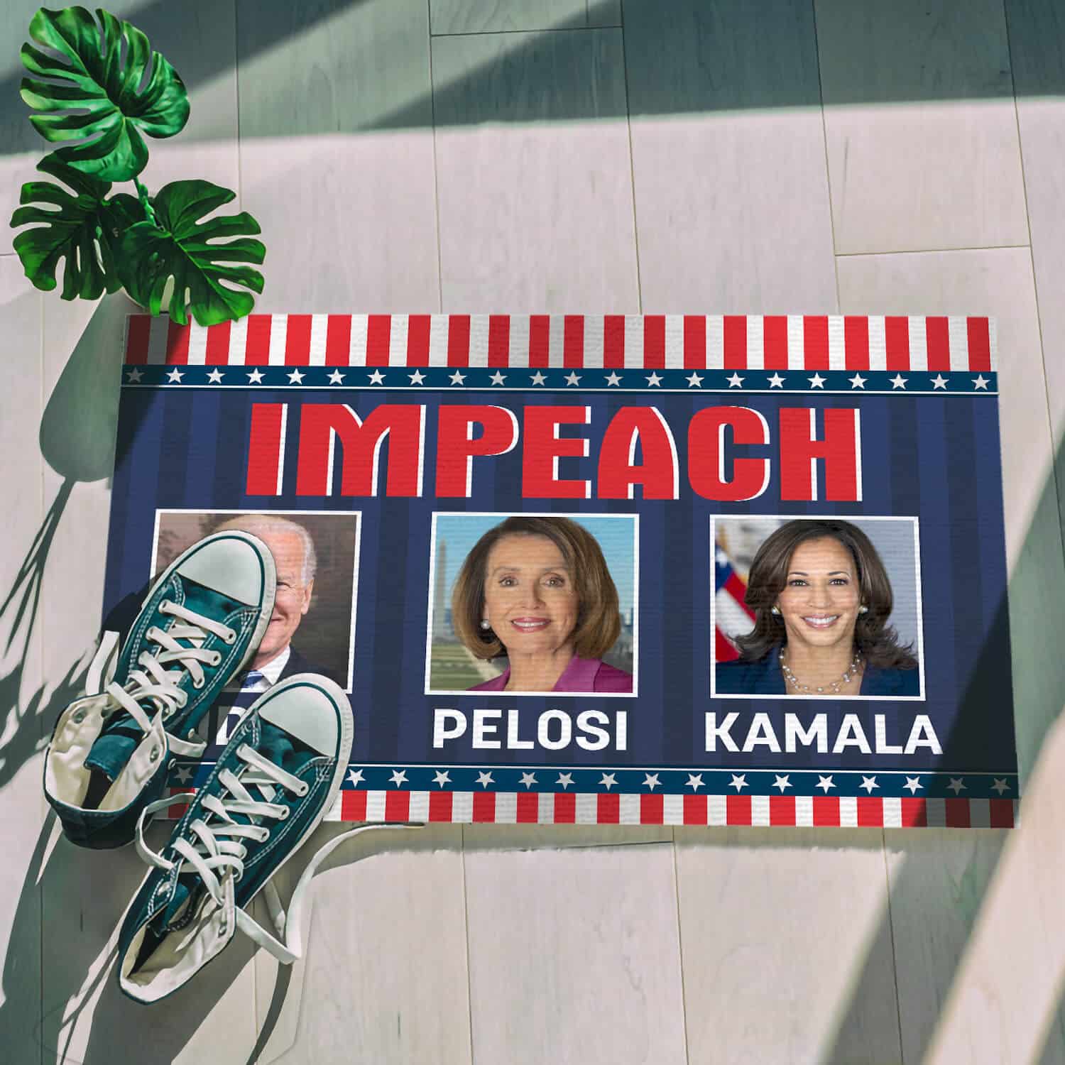 1HV. Impeach Biden Kamala Doormat mockup 5