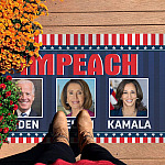 1HV. Impeach Biden Kamala Doormat mockup 7