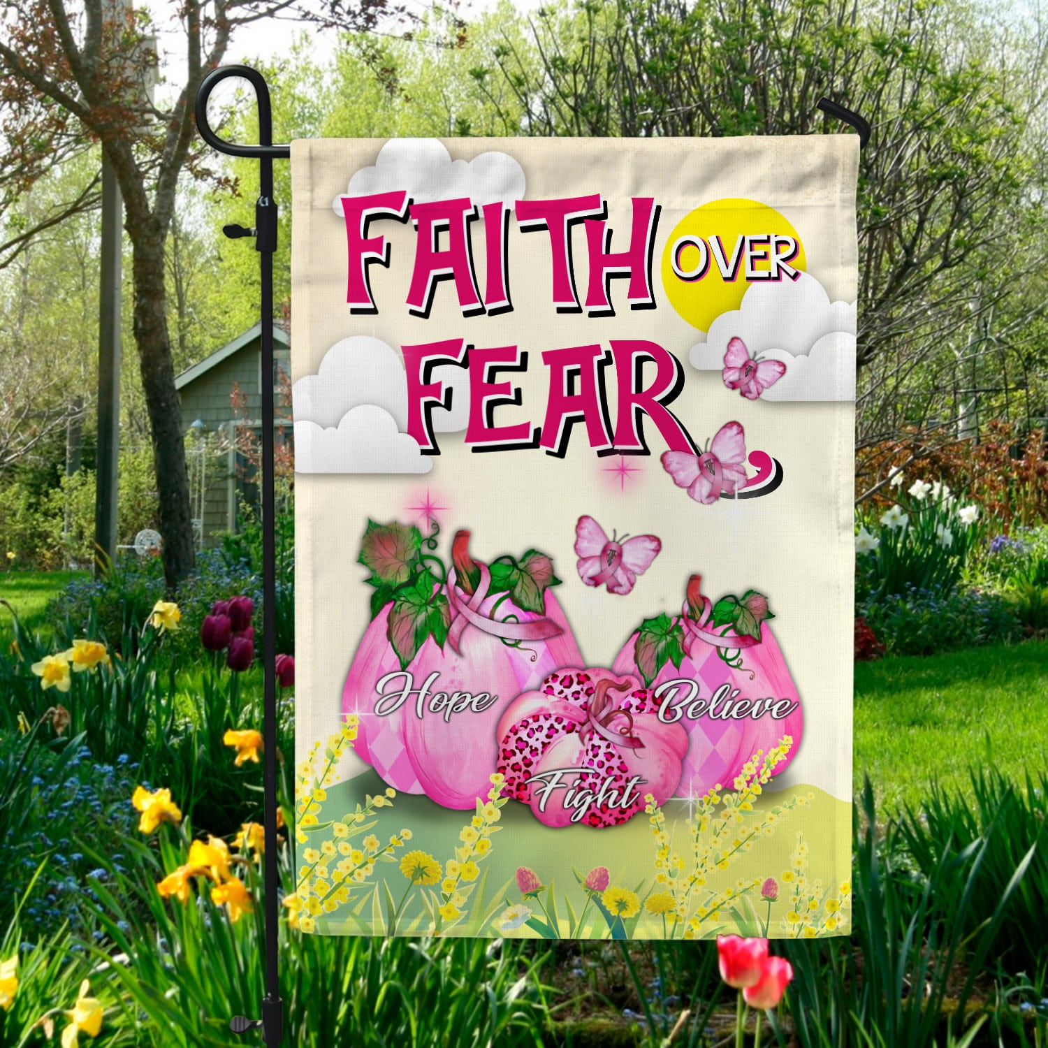 30x40 Garden Flag Mockup 5