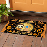 5KT. Nothing Scares Me Diabetic Doormat (3) Doormat mockup 1