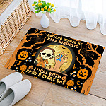 5KT. Nothing Scares Me Diabetic Doormat (3) Doormat mockup 2
