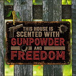 6LV. This House is Scented (Metal Sign) (5) Metal Sign Mockup 9