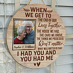 4O. Lives Together-sample design Door Sign Mockup 14