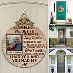 4O. Lives Together-sample design Door Sign Mockup 12