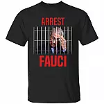 fauci, Black, Unisex T-Shirt
