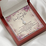 From Grandma To My Granddaughter A Link That Can Never Be Undone Alluring Beauty Necklace