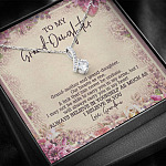 From Grandma To My Granddaughter A Link That Can Never Be Undone Alluring Beauty Necklace