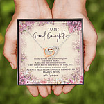 From Grandma To My Granddaughter A Link That Can Never Be Undone Interlocking Hearts Pendant Necklace From Grandma To My Granddaughter A Link That Can Never Be Undone Interlocking Hearts Pendant Necklace