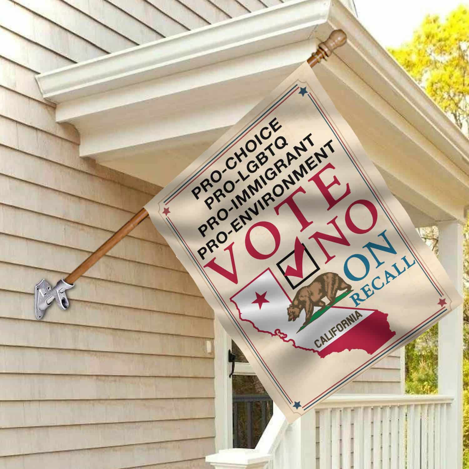 30x40 House Flag Mockup 2