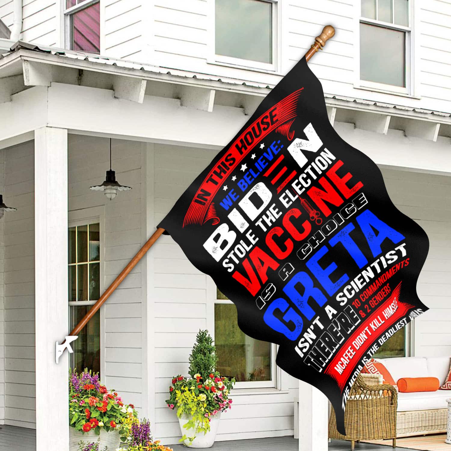 30x40 House Flag Mockup 7