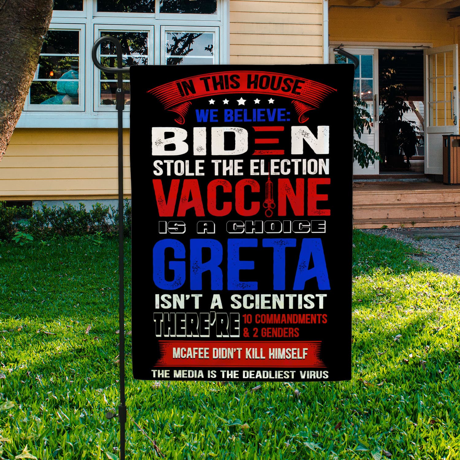 30x40 Garden Flag Mockup 3