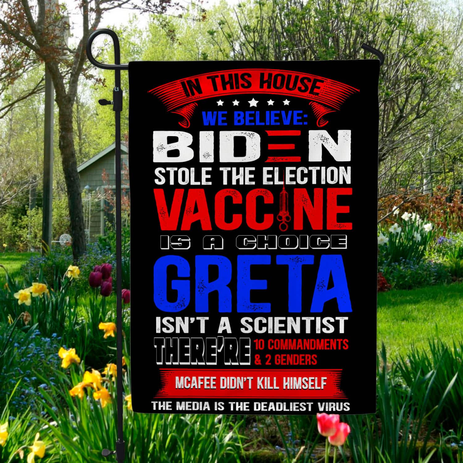 30x40 Garden Flag Mockup 5