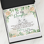 Gifts From Mom to My Daughter Mother and Daughter Our Heart as One Infinity Heart Pendant Necklace