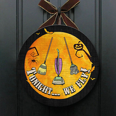 Wooden Door Sign