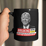 Breaking News Joe Biden Has Tested Positive for Moronavirus Coffee Mug - Beer Stein - Water Bottle - Color Changing Mug