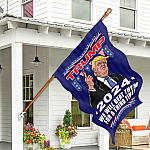 30x40 House Flag Mockup 7