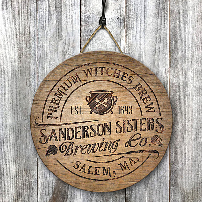 Wooden Door Sign