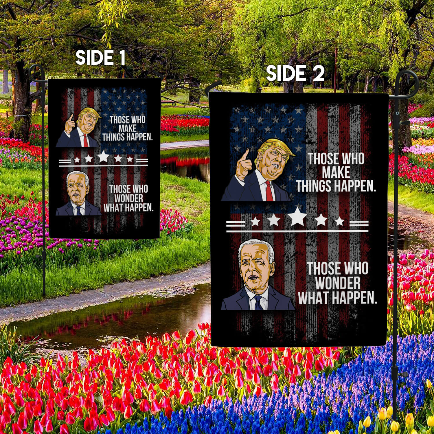 SIDE 1 30X40 Garden Flag Mockup 2 Side-2