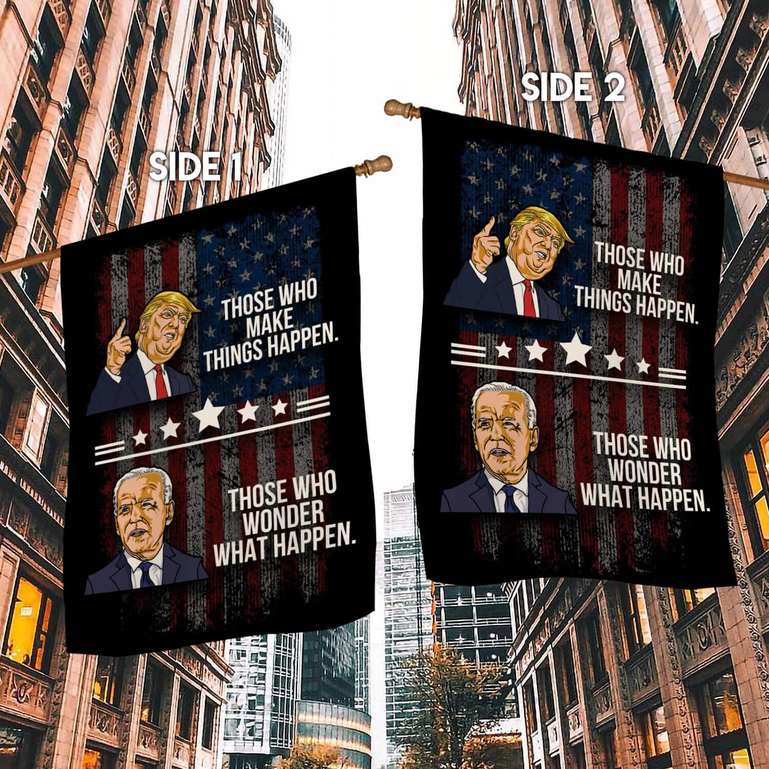 SIDE 1 30X40 House Flag Mockup 2 Side-1