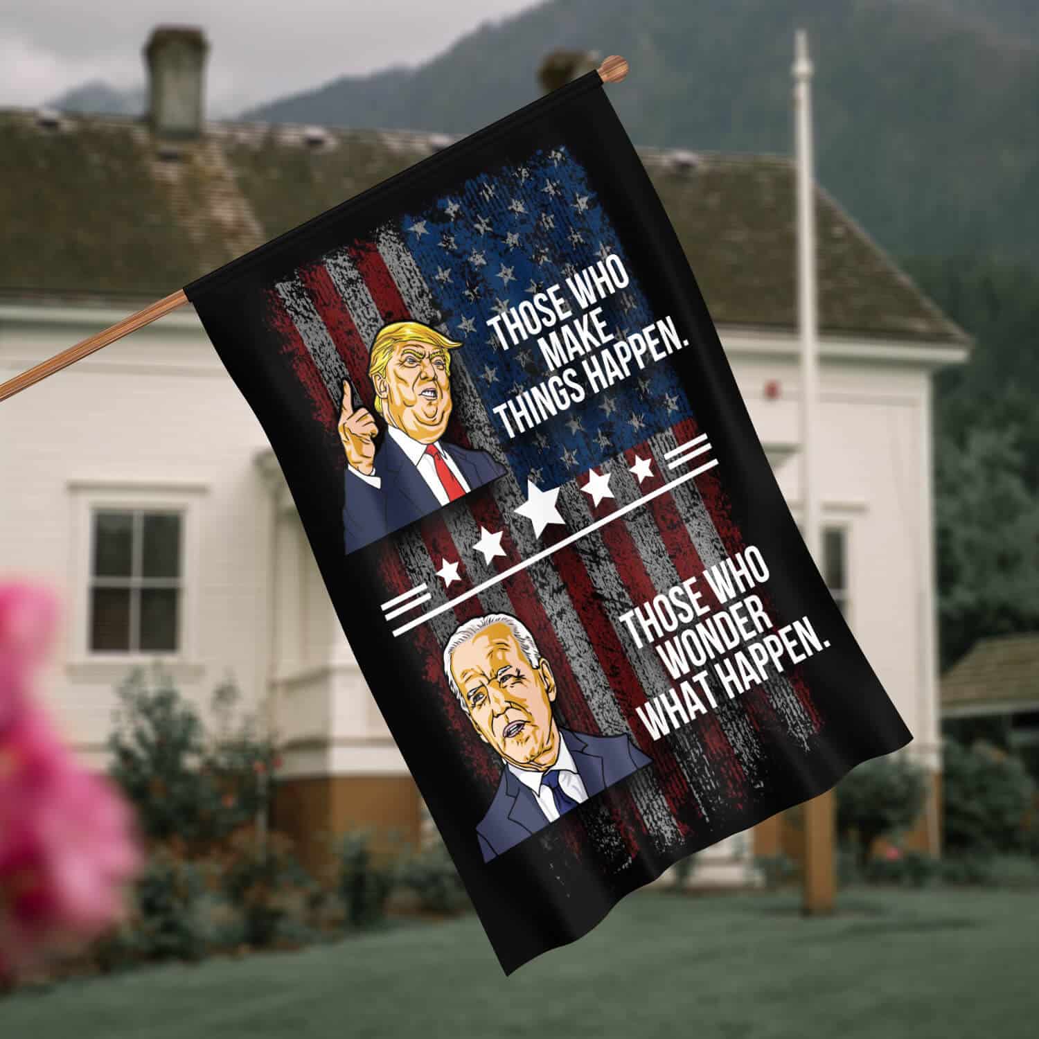 SIDE 1 30X40 House Flag Mockup 4