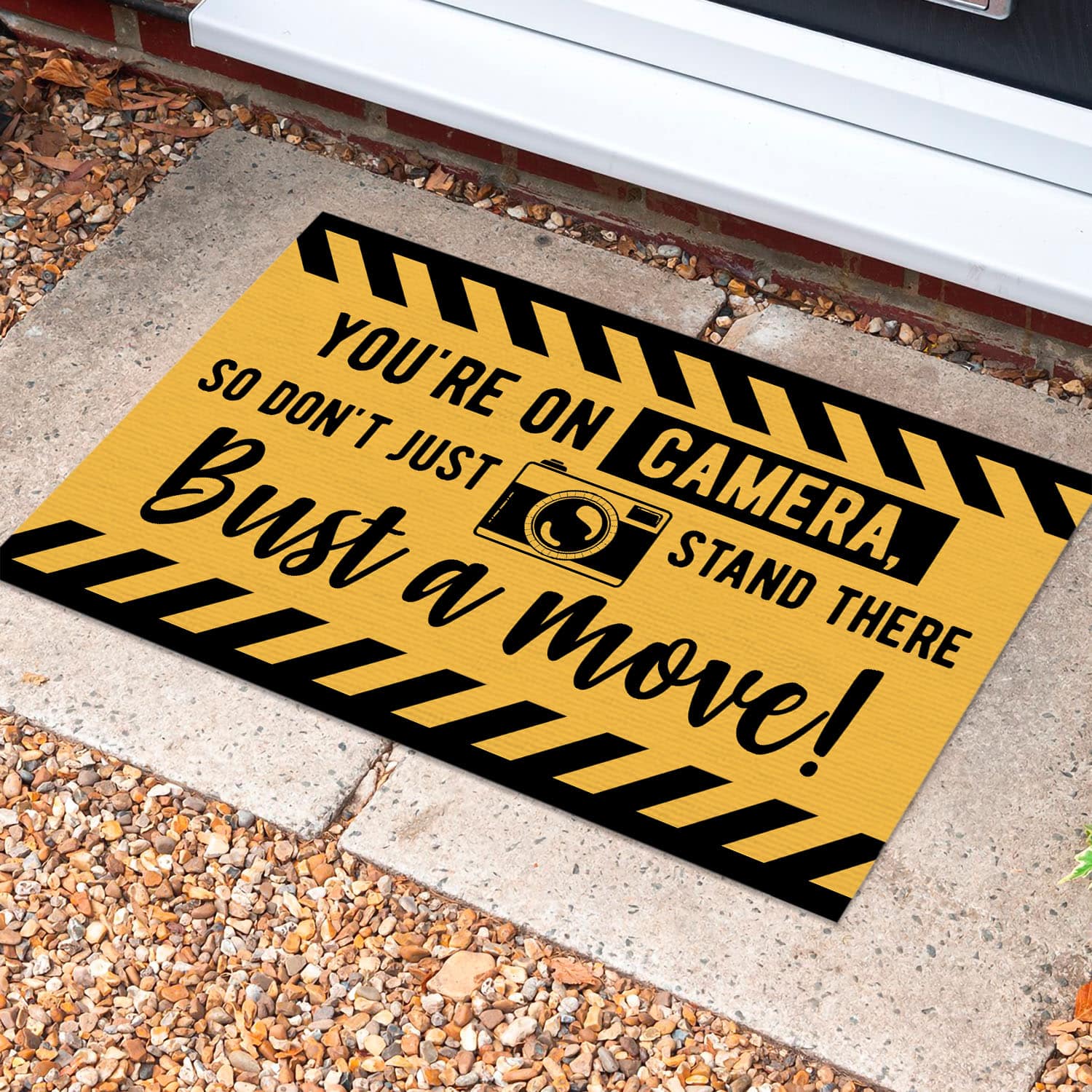 5O. In Camera Doormat (4) Doormat Mockup 10