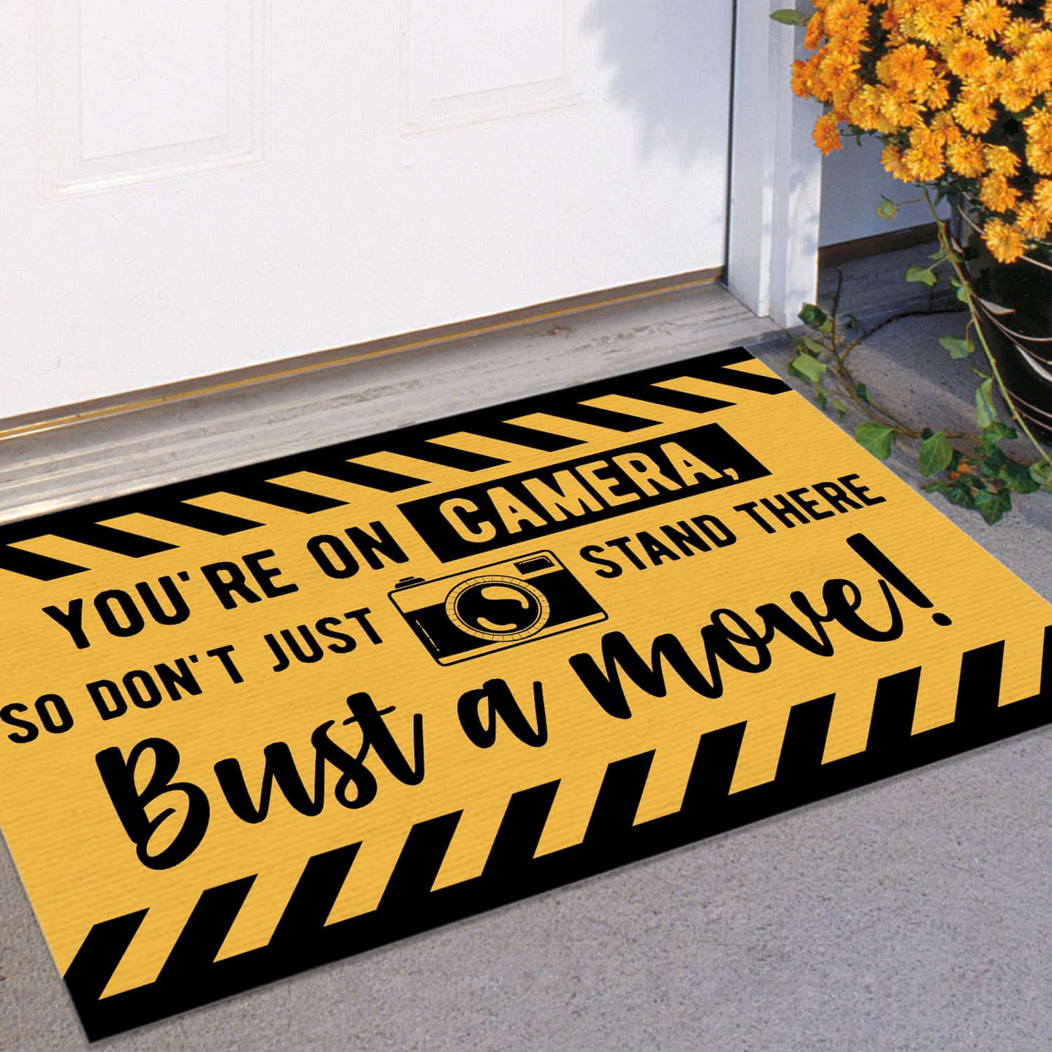 5O. In Camera Doormat (4) Doormat Mockup 11